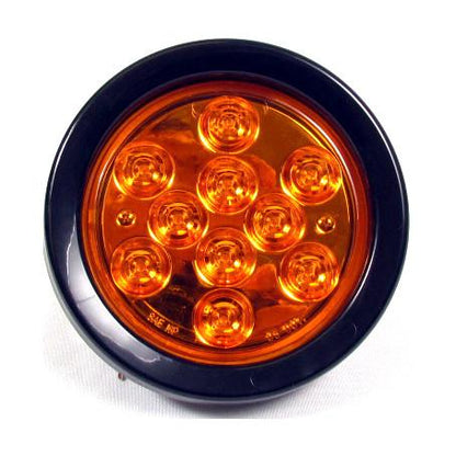 Fortpro 4" Round Tail/Turn Led Light with 10 Leds