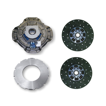 Fortpro 14" x 2" Clutch Kit Replaces 108034-82 | 8 Spring - Organic - Easy Pedal | F276008