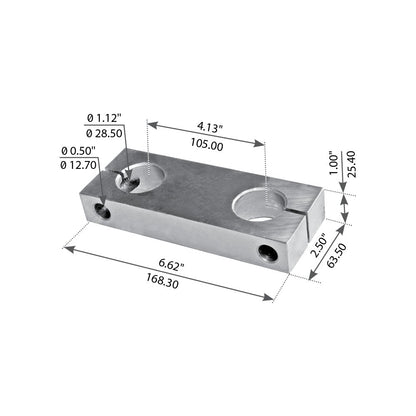 Side Bar for Freightliner FLC112 Conv. - Replaces 681-322-0020, 681-3220120