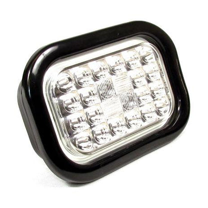 Fortpro 5 5/16" x 3 7/16" Rectangular Tail/Stop/Turn Led Light with 24 LEDs